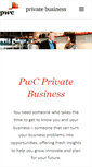 Mobile Screenshot of privatebusiness.pwc.co.nz